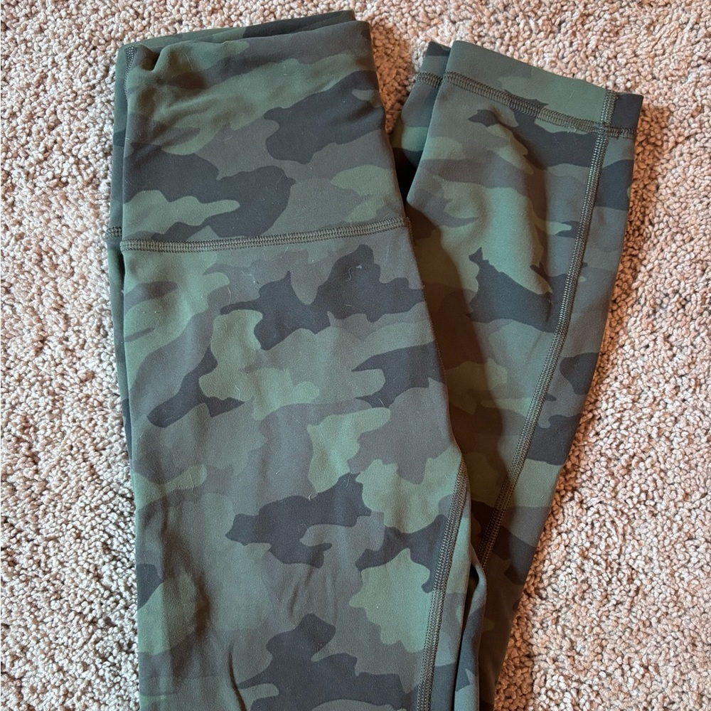 Lululemon wunder train camo